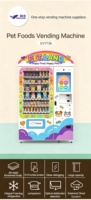Distributeur automatique de nourriture pour animaux de compagnie avec écran tactile de 21,5 pouces, gestion basée sur le cloud SDK, options de paiement multiples pour usage public