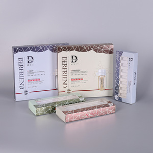 Boîte d'emballage personnalisée en papier spécial pour cosmétiques et soins de la peau, avec doublure en éponge gaufrée, design portable pour crème <span class=keywords><strong>visage</strong></span> et poudre libre - Product Image 1