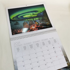 Tùy chỉnh tường lịch 2023 2024 in ấn thiết kế của bạn hàng tháng kế hoạch Chất lượng cao <span class=keywords><strong>A4</strong></span> Kích thước - Product Image 4