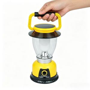 Solar <b>Rechargeable</b> <b>LED</b> Camping <b>Lantern</b>, Portable Handheld Tent Light with USB Charging, Waterproof Emergency Lamp for Outdoor Hi - Product Image 1