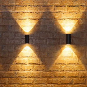 Applique murale LED cylindrique moderne SENZHAO, éclairage mural extérieur étanche IP65 pour jardin, villa, cour, décoration de façade - Product Image 1