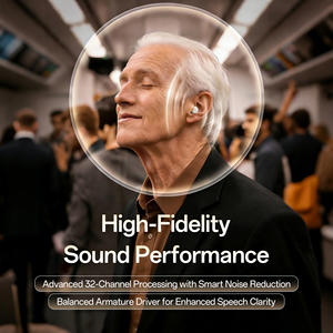 Audífono Invisible Mini CIC con Sonido Digital y Estuche Esterilizador UV, Productos para el Oído y la Audición, Audífonos Pequeños Recargables - Product Image 3