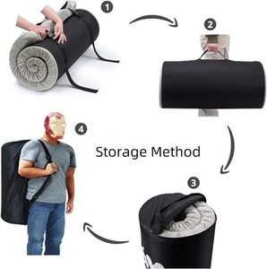 Colchoneta de Espuma Viscoelástica Mejorada para Dormir, Colchón Plegable Portátil para Coche Tesla Model X <span class=keywords><strong>Y</strong></span> con Bolsa de Almacenamiento - Product Image 2