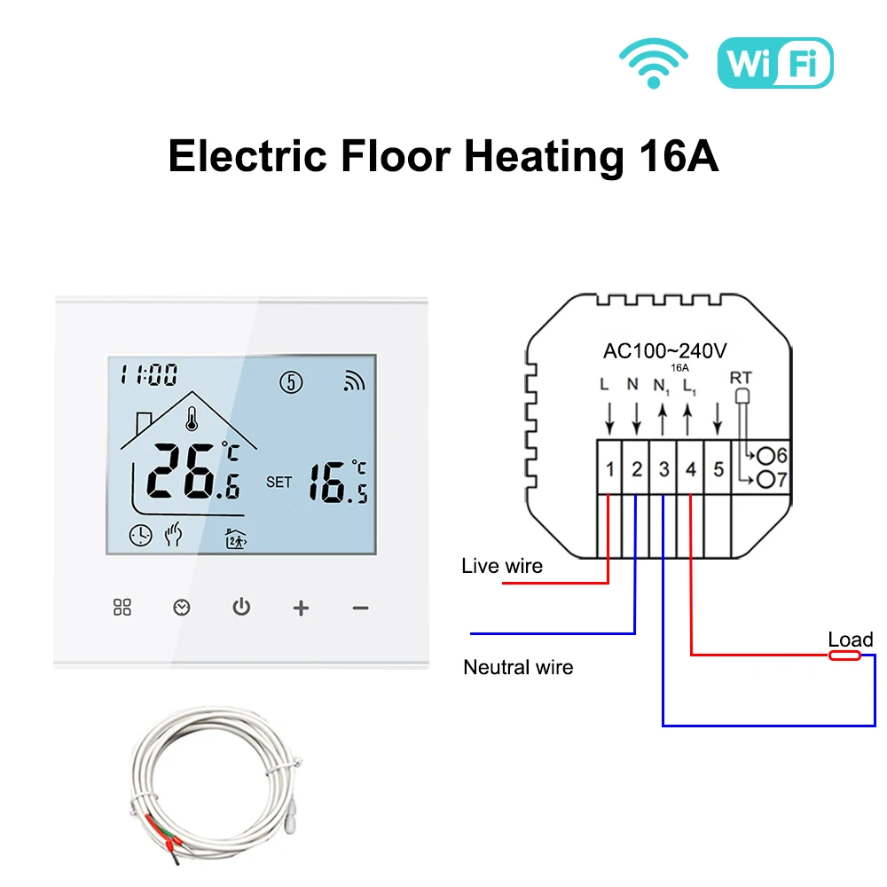 Électrique 16A WIFI