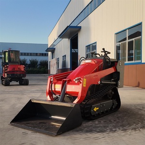 Free Shipping Ce Epa Diesel Home Garden Crawler Skid Steer <strong>Loader</strong> Vibratory Roller Skid Steer <strong>Loader</strong> - Product Image 1