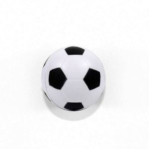 Jouet anti-stress personnalisé avec logo imprimé - Funisolutions FS-0020 - Mousse PU - Forme de ballon de football - Cadeau promotionnel à presser - Product Image 1