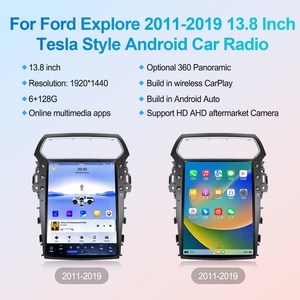 NaviHua for Ford Explorer 2011-2019 Car Upgrade 13.8 Inch Android Car Radio GPS Navigation Wireless Carplay <b>Auto</b> Stereo Unit - Product Image 3