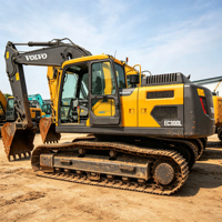 Excavadora Usada Volvo EC300DL de 30 Toneladas, Excavadora de Orugas con Cucharón de 1.4m, Excavadora de Orugas VOLVO Ec300 de Servicio Pesado para Minería y Trabajos de Tierra