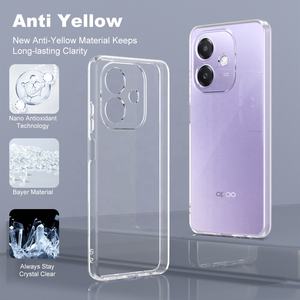 Clásico 2,0mm de espesor Crystal Clear Fundas De Celular transparente suave <span class=keywords><strong>funda</strong></span> de teléfono celular para <span class=keywords><strong>Oppo</strong></span> A3x <span class=keywords><strong>5G</strong></span> A3 4G A5 Pro Energy - Product Image 6