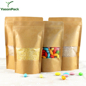 Coût de Production <span class=keywords><strong>Mini</strong></span> Pain <span class=keywords><strong>Sac</strong></span> En Papier <span class=keywords><strong>Kraft</strong></span> Brun Avec Fenêtre Et Fermeture À Glissière En Plastique Doublure - Product Image 6