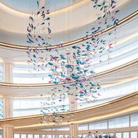 Luminaire moderne en verre ANNO Infinity pour la décoration des escaliers et des halls