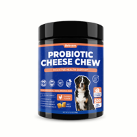 Vente en gros de friandises molles probiotiques pour chiens, formule naturelle, soutien à la santé digestive, soulagement des inconforts gastriques, riches en protéines