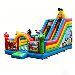 Structure gonflable commerciale pour enfants avec toboggan, idéale pour la location événementielle et les fêtes - Product Image 2