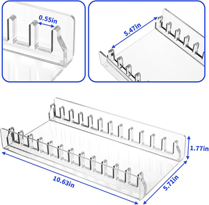 Organizador de Videojuegos Acrílico Transparente, Soporte de Exhibición para PS5, PS4, <span class=keywords><strong>PS3</strong></span>, con Capacidad para hasta 12 <span class=keywords><strong>Juegos</strong></span> - Product Image 2