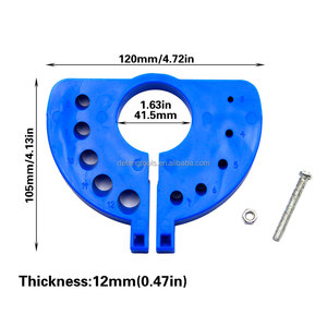 קידוח מטחנת פלסטיק ליטוש כלי עזר רב מפרט טוויסט מקדחה זווית שחיקה - Product Image 2