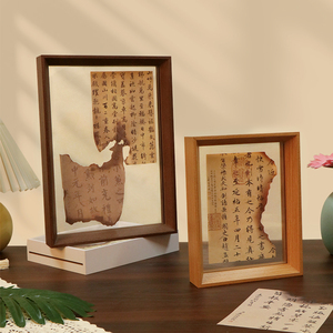 Double Sided Transparent Acrylic Wooden Photo <strong>Frame</strong> for Storing Residual Pages, Photos, and <strong>Other</strong> Wooden Photo <strong>Frames</strong> - Product Image 2