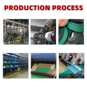 Gıda sınıfı konveyör sistemleri endüstriyel naylon kauçuk şanzıman düz bant - Product Image 5