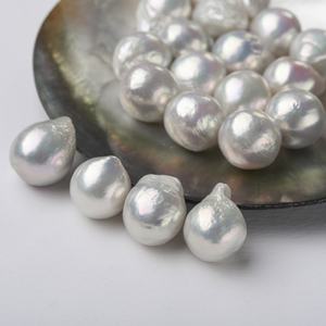 Perle d'acqua dolce Haiyang, perle d'acqua dolce naturali, perle sfuse a forma di goccia d'acqua, perle barocche - Product Image 5