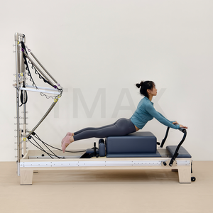 Tmax Pilates trapezio legno di acero reforming attrezzatura Pilates + Reformer + con + torre - Product Image 3