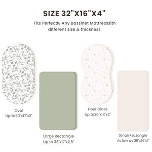 Juego de 3 Sábanas Ajustables para <span class=keywords><strong>Cuna</strong></span> de Bebé, de Muselina de Algodón Suave y Transpirable, Color Sólido, Universales para Recién Nacidos, para Todas las Estaciones - Product Image 6