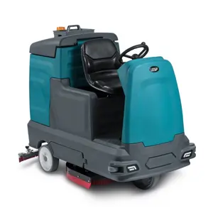 SJ1200 scrubbing machine floor scrubber equipment floors cleaning scrubber machine auto floor scrubber for Parking lot