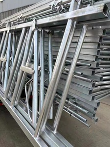 Cerraduras automáticas para cabezas de vaca en paneles Valla de casillero de granja de vacas 75cm por cabeza - Product Image 6