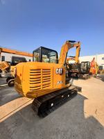 Excavator bekas murah 305.5E2 mesin asli excavator hidrolik kecil 4 ton 5 ton 6 ton bonus satu bucket asli kondisi bagus