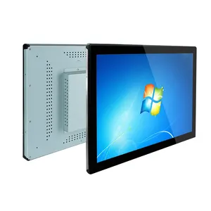 Pcap Touch Screen Monitor Industrial Open Frame Lcd Monitor 10.1 12 15 15.6 17 18.5 19 21.5 22 23.6 27 32 43 Inch Black OEM 12.1