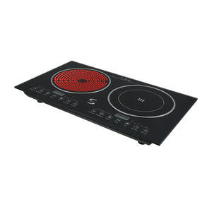 <span class=keywords><strong>Placa</strong></span> de Inducción y Vitrocerámica de 2 Zonas y 4000 Vatios, para Cocina o Taller - Product Image 6
