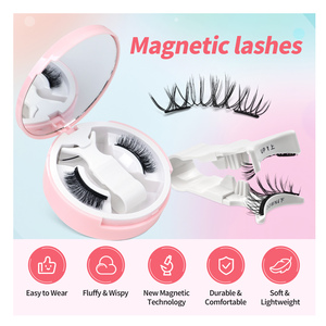Nouvelles Cils Magnétiques 3D Personnalisés 2026 – Cils Magnétiques Économiques et de Haute Qualité avec Applicateur - Product Image 3