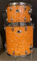 Feuilles de celluloid Bridgevia 0,46 mm en nacre orange, matériau PC, pour DIY, revêtement de tambour, découpe personnalisée, accordéon, US