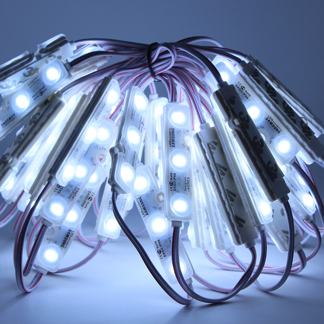 LED Module Injection Waterproof LED Advertising Light Module for Sign DC12V SMD2835 3 LED 1.44W IP65