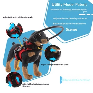 Arnés <span class=keywords><strong>para</strong></span> <span class=keywords><strong>Perros</strong></span> <span class=keywords><strong>Ciegos</strong></span> - Chaleco de Seguridad Ajustable con Protección <span class=keywords><strong>para</strong></span> Caminar - Product Image 2