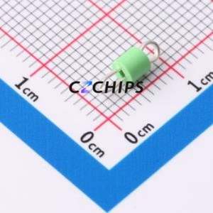 RH-5121 Test Point / Test Loop Connector ( Connector Type: Pin Type (Through Board) )( Housing Color: Green ) - Product Image 1