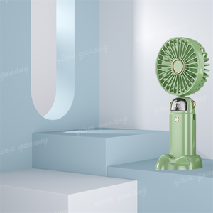 2025 Bestseller Mini mano pequeño ventilador de refrigeración de aire ventilador portátil recargable - Product Image 3