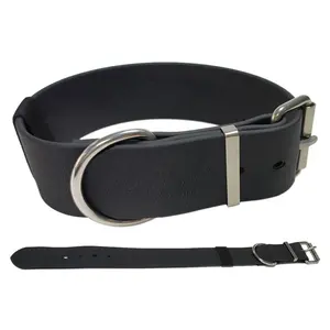 Collar de entrenamiento para perros resistente al por mayor de fábrica con diseño de cinturón de hebilla de material de TPU para mascotas - Product Image 1