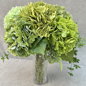 Fiori Artificiali di Alta Qualità all'Ingrosso, Ortensie in Lattice Realistiche a Testa Grande per Decorazioni di Feste, Hotel e Matrimoni Meilei - Product Image 1