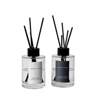 Vente en gros de diffuseurs de parfum en verre de 120 ml, bouteille d'huile essentielle, aromathérapie pour hôtel et maison, répulsif contre les moustiques