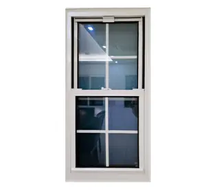 Hot Selling Vinyl Windows Single Hung Supplier Vinyl Upvc Plastic Sliding Vinyl Windows Single Hung