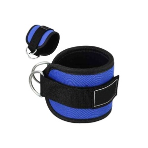 Acolchado de neopreno de alta calidad Correas de tobillo ajustables Protección de levantamiento de pesas para evitar lesiones - Product Image 1