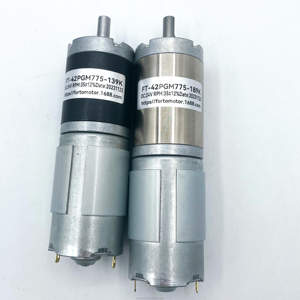 Moteur Forto Personnalisation paramétrique 6V 12v 24V 42mm Moteur à engrenages planétaires à courant continu - Product Image 2