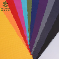 Tissu imperméable en nylon Ripstop 210T enduit de PVC pour imperméable, vêtements de pluie, vestes | Matériau en PVC vierge
