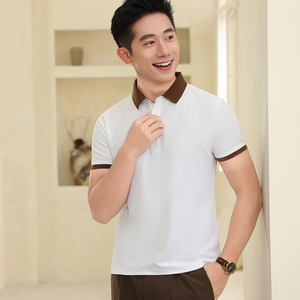 เสื้อโปโล WeiZhen แขนสั้น ทรงหลวม ระบายความชื้น ชุดทำงานฤดูร้อน ชุดยูนิฟอร์มสำหรับองค์กร - Product Image 3