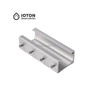 Connettore per Binario Tenda Elettrico Lungo in Alluminio Moderno, Accessori per Binario Tenda Motorizzato Dedicato, Eco-Friendly - Product Image 1