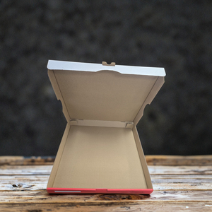 Caja de Pizza Ecológica Fabricada con Materiales Reciclados Biodegradables, Diseño de Logotipo Personalizado Gratuito para Pizzería - Product Image 6