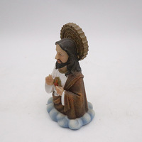 Statues de figurines catholiques en résine à faire soi-même, vente chaude, décoration religieuse en polyrésine