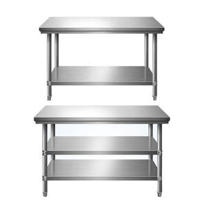 โต๊ะสแตนเลสสำหรับเก็บกาแฟโรงพยาบาลโรงแรมและร้านอาหาร Victory Kitchen - Product Image 3