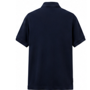 Polo Azul Marino Personalizado, Mezcla de Algodón Premium, Manga Corta, Uniforme Corporativo, Ropa Casual, OEM, ODM, Venta al Por Mayor - Product Image 3