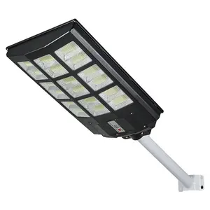 Wholesale High brightness high lumen outdoor IP65 Rating 800 1000w 1200w solar led street light price with pole road solar light