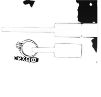 Mini etiqueta RFID UHF, sistema de gestión de inventario de joyas de oro y plata con diamantes, comunicación NFC, frecuencia de 860-960MHz